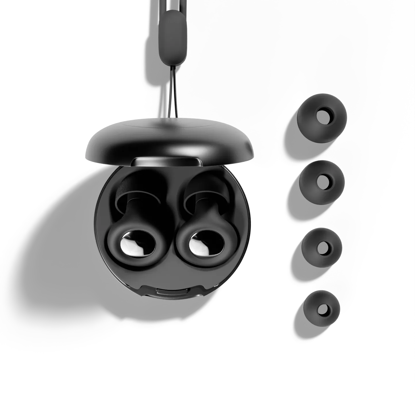 Noma Earplugs case and ear tips